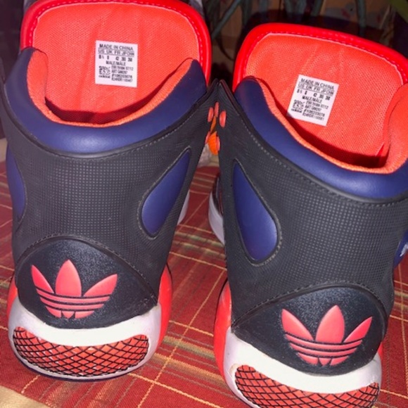 ADIDAS Blue Suede Roundhouse Basketball Me… - Picture 3 of 6